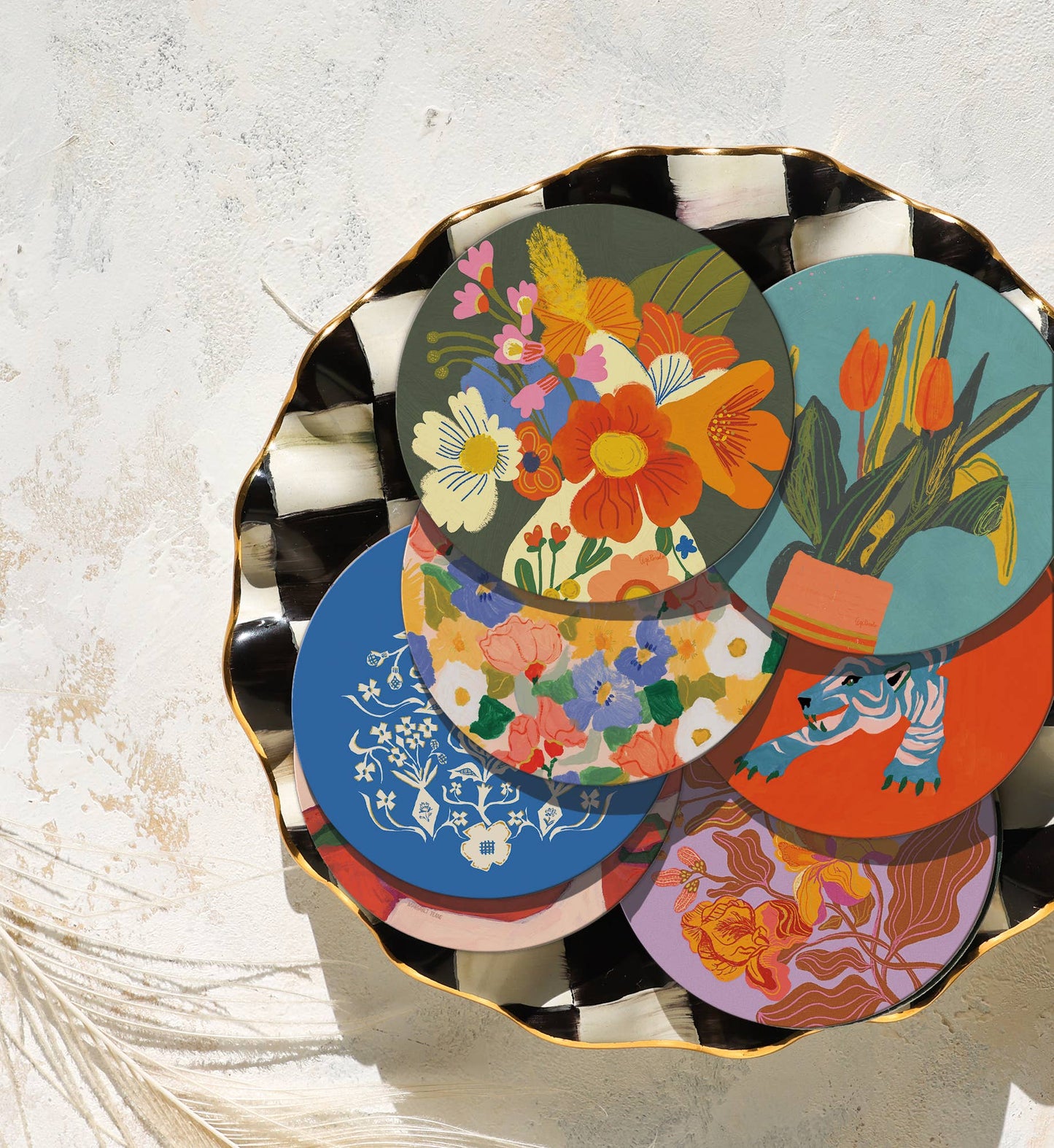 Flowers Seedlings Coaster