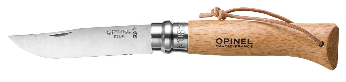 No.08 Colorama Stainless Folding Knives: Burgundy