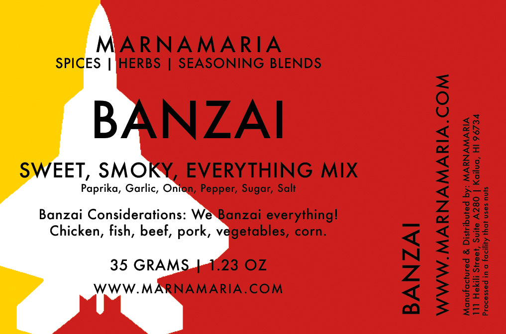 BANZAI - Kailua Seasoning Company