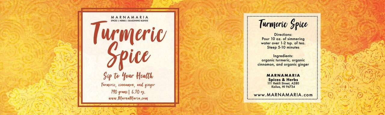 Turmeric Spice Tea - Kailua Seasoning Company