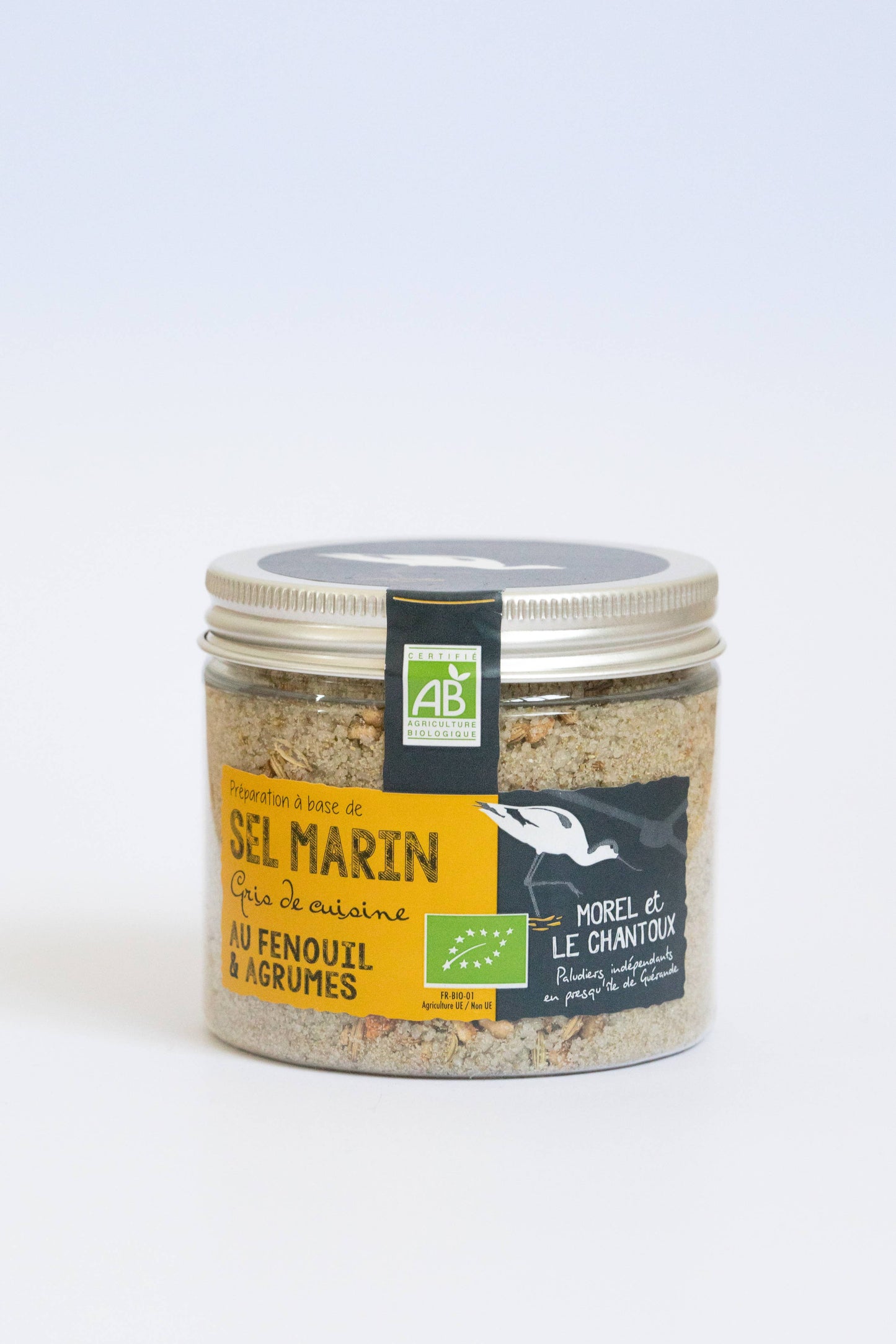 PGI Guérande salt with organic fennel and citrus fruits - box 150 g