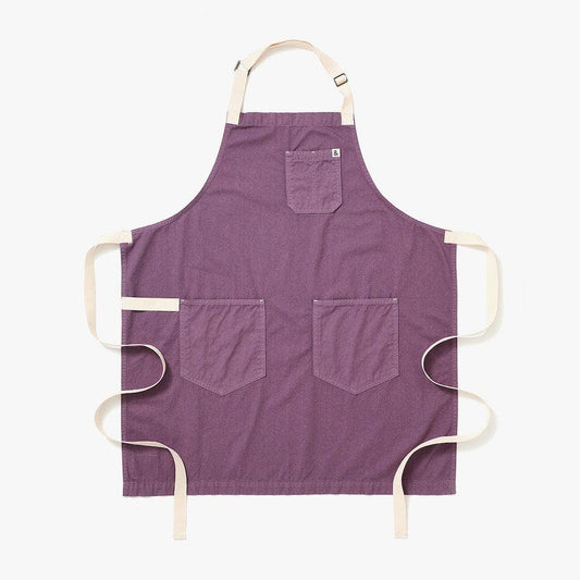 The Essential Garment Dyed Apron - Lavender Purple
