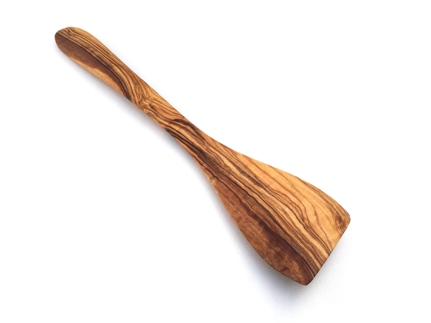 Curved Olive Wood Spatula