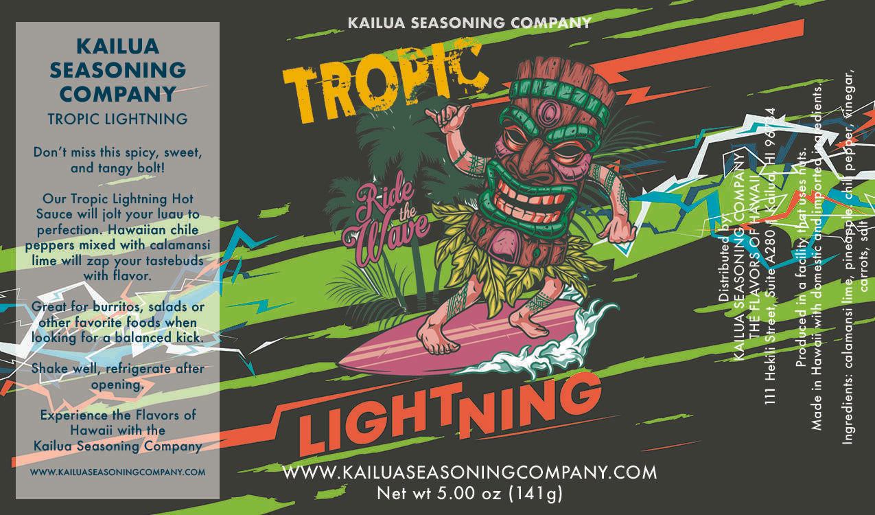 Tropic Lightning Hot Sauce