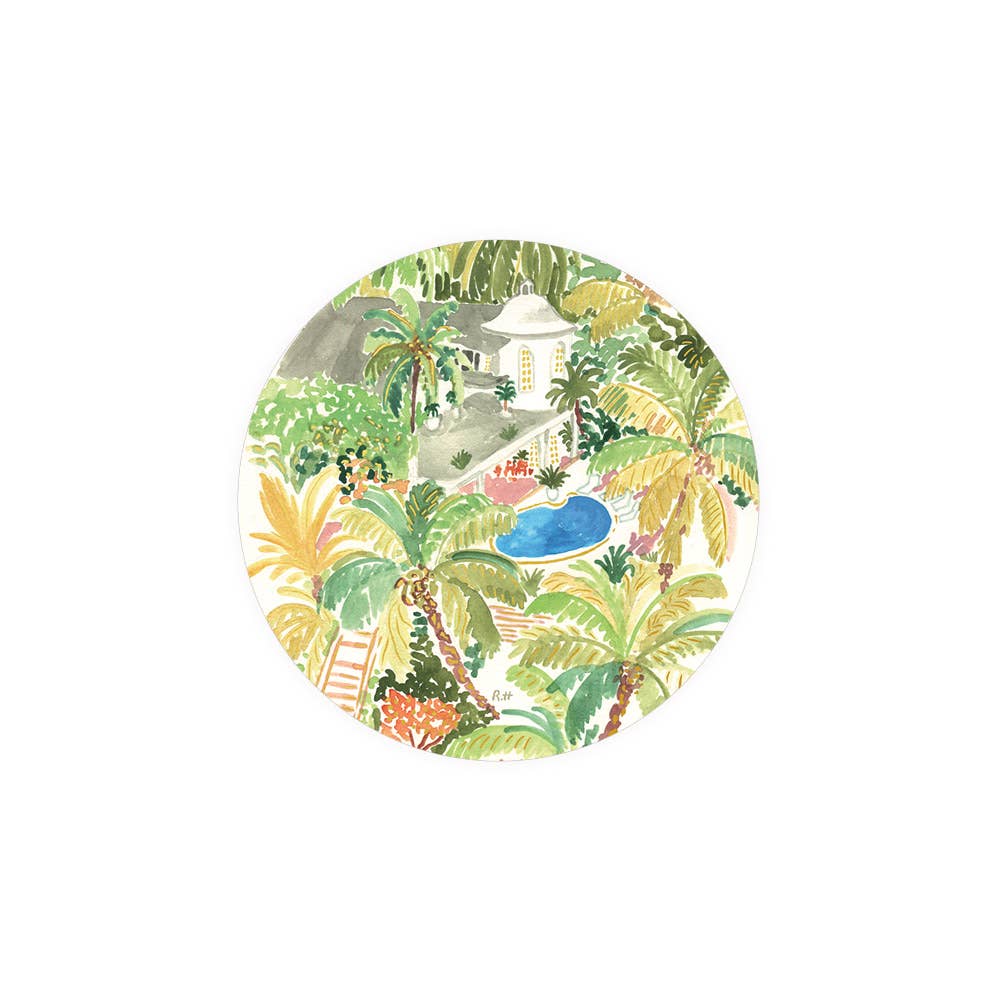 Oasis Seedlings Coaster