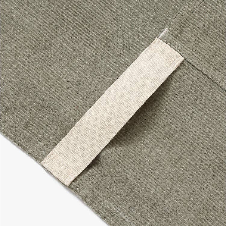 The Corduroy Essential Apron - Agave Green