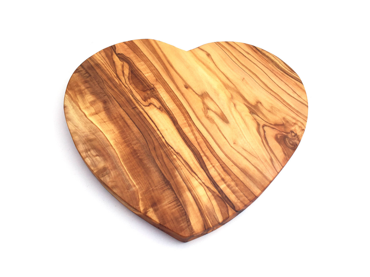 Heart Olive Wood Cutting Board, Large