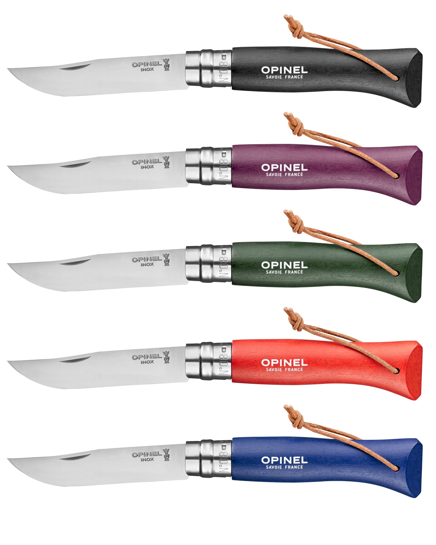 No.08 Colorama Stainless Folding Knives: Navy