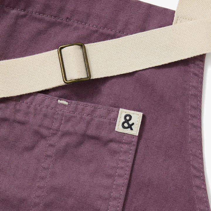 The Essential Garment Dyed Apron - Lavender Purple