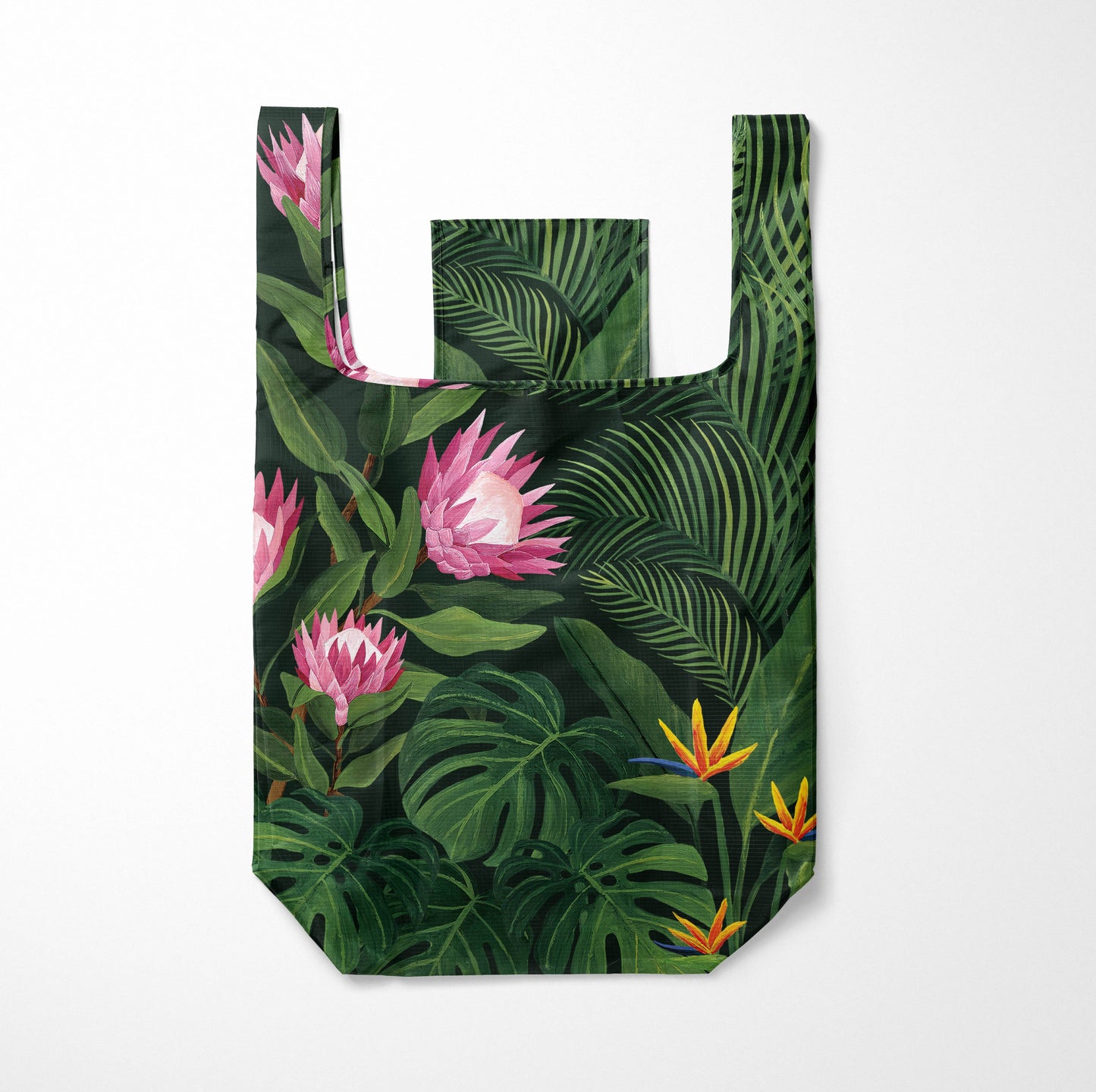 Lush Tropical Reusable Shopping Bags | Summer + Garden Gift