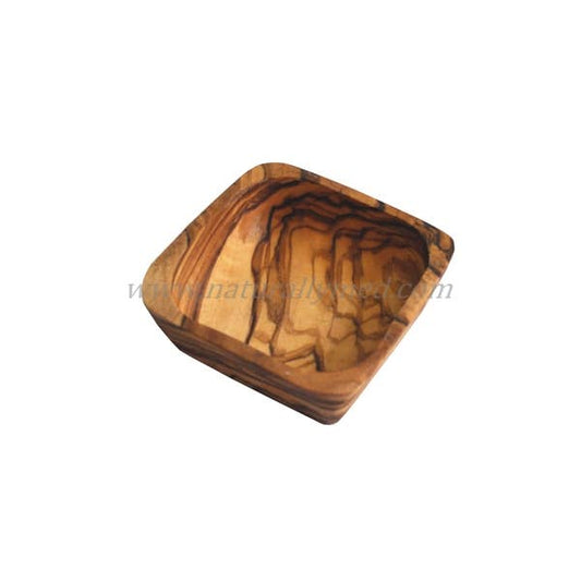 Olive Wood Square Dipping Bowl - 3”