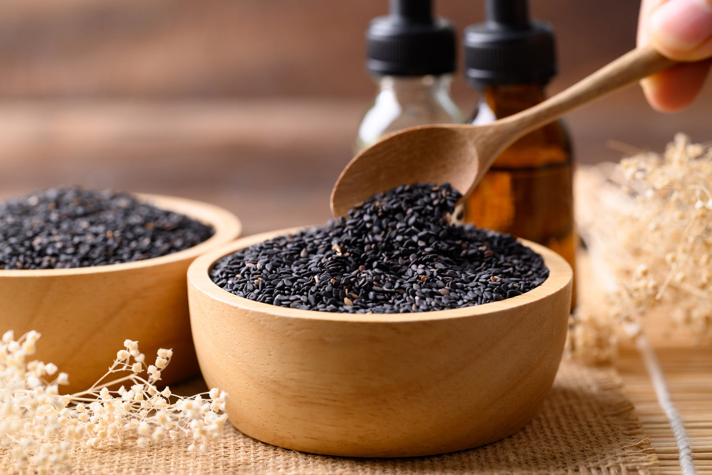 Sesame Seeds, Black - Kailua Seasoning Company