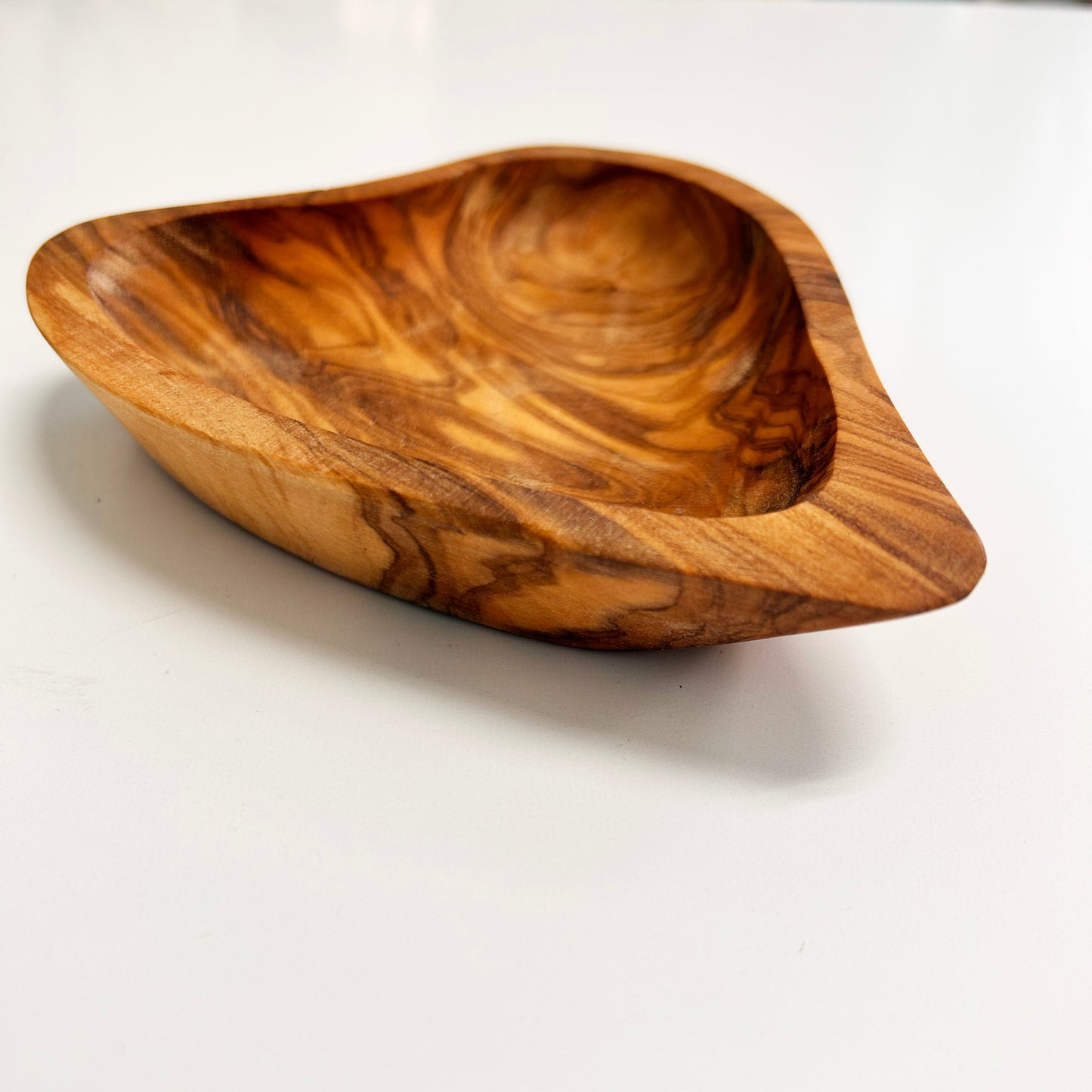 Olive Wood Heart Dish