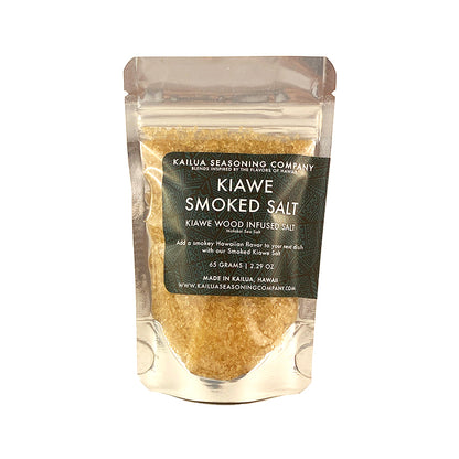 Kiawe Smoked Salt Hawaiian Mesquite Salt