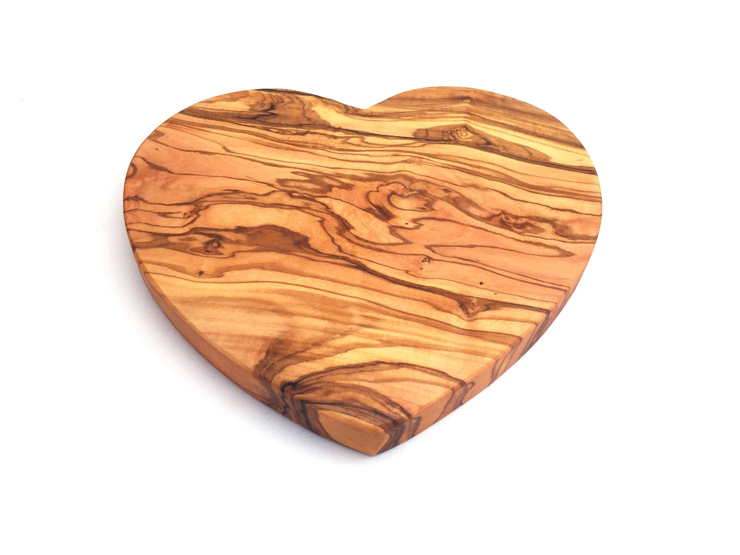 Heart Olive Wood Cutting Board, Large