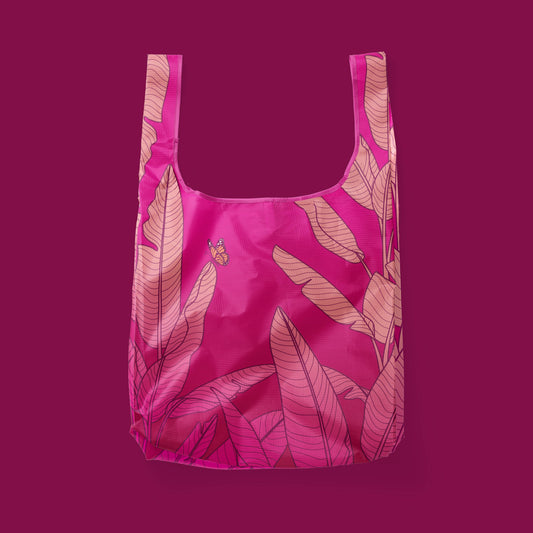Banana Leaves Reusable Bag | Butterfly