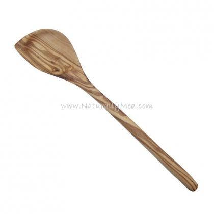 Olive Wood Corner Spoon 12”