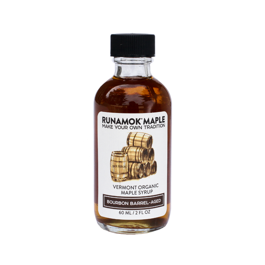 Bourbon Barrel-Aged Organic Maple Syrup 60ml
