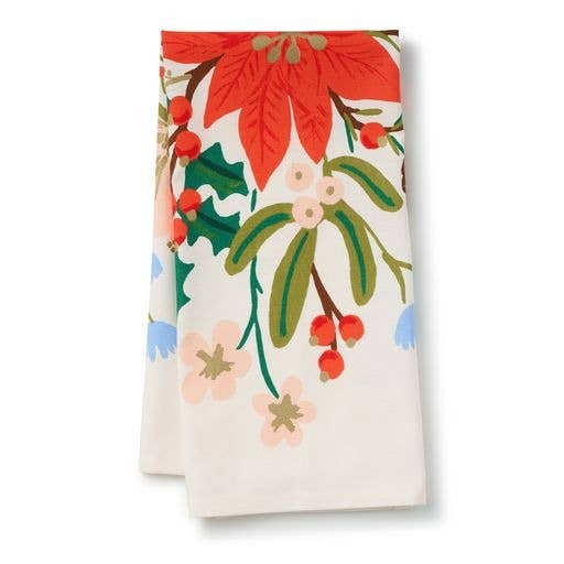 Holiday Bouquet Tea Towel Gu